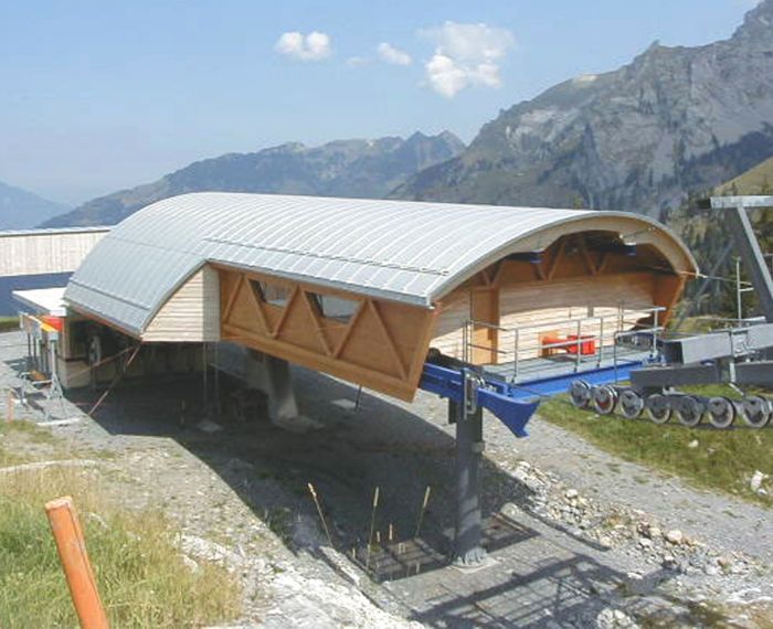 Neubau Skikarussell Melchsee-Frutt - Bonistock