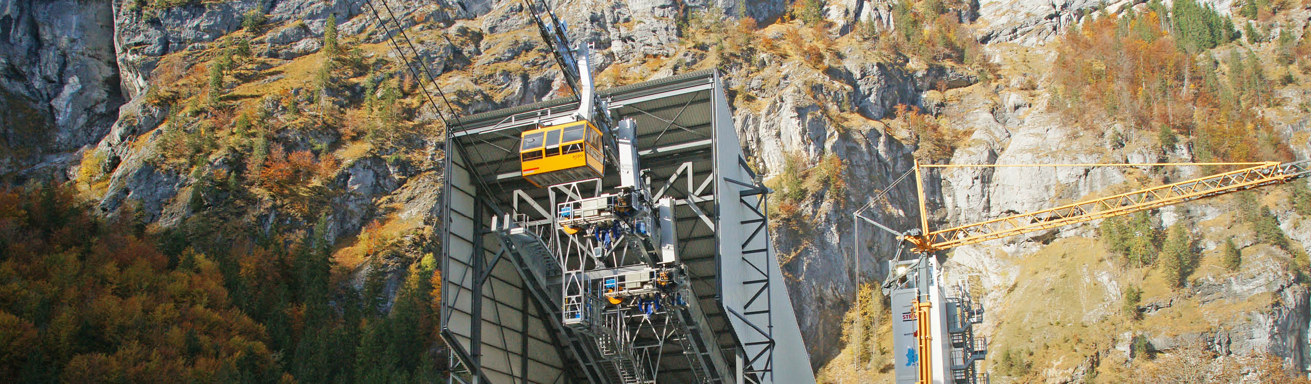 Wir kennen uns mit Seilbahnen aus