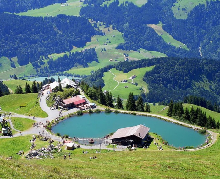 Speichersee + Beschneiungsanlage Brunni, Engelberg