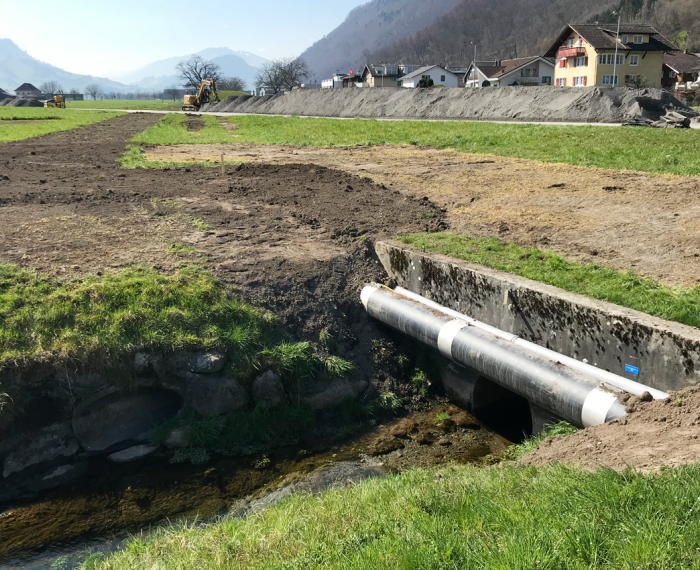 Erweiterung Fernwärmenetz ab Energiezentrale im Areal RUAG bis zum Dorfkern in Ennerbürgen