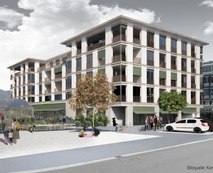 Neubau Gartencenter Kuster, Stans 