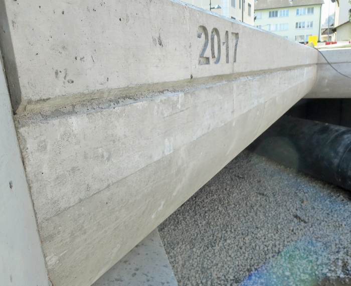 Ersatzbrücke Mühlebach Stansstad